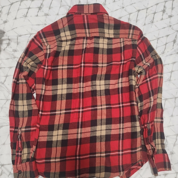 Red flannel button down from American Eagle - Picture 3 of 3
